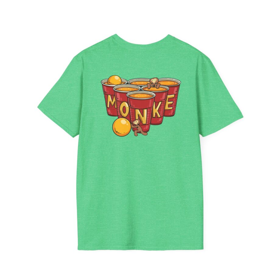 Spoonkidv Monke Pong Unisex Softstyle T-Shirt