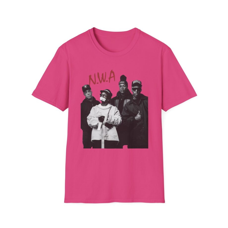 Nwa Rap Unisex Softstyle T-shirt