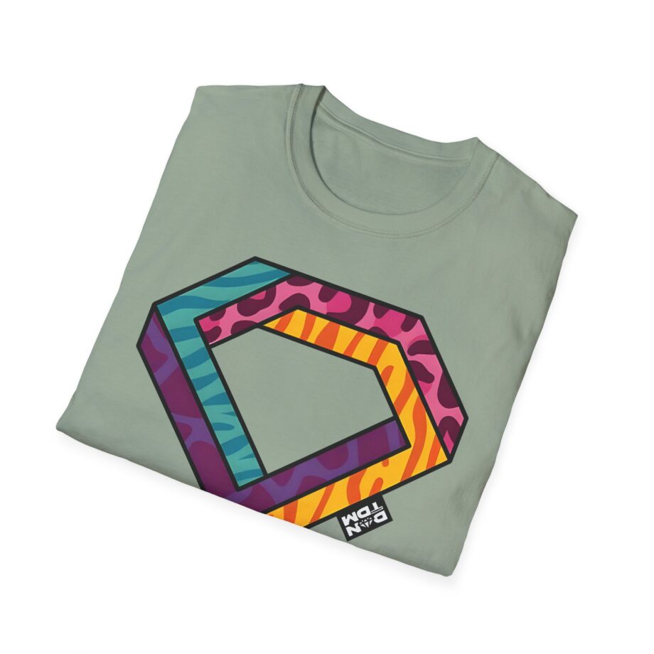 Dan Tdm Retro Fill Unisex Softstyle T-shirt