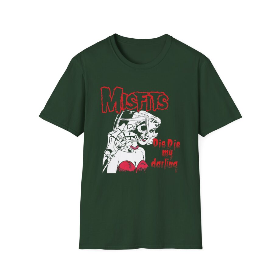 Misfits Die Die My Valentine Unisex Softstyle T-Shirt