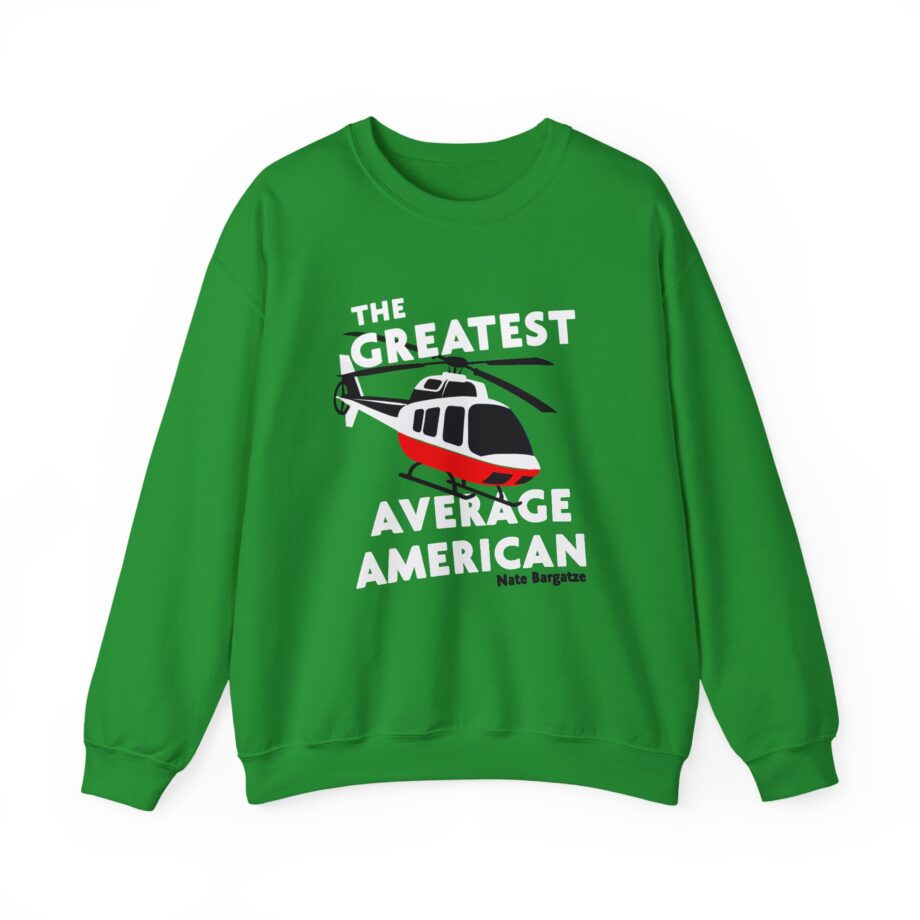 The Greatest Average American Nate Bargatze Unisex Heavy Blend™ Crewneck Sweatshirt