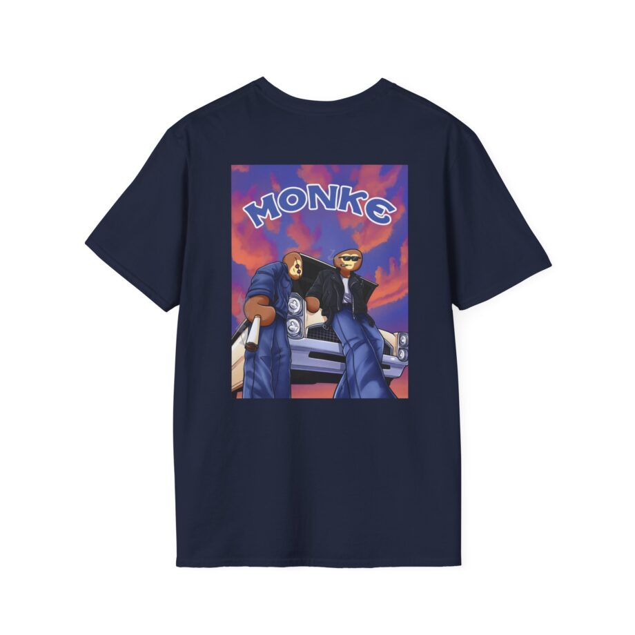 Spoonkid Dj Monke Unisex Softstyle T-Shirt