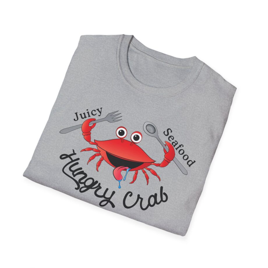 Hungry Box Hungry Crab Juicy Seafood Unisex Softstyle T-shirt