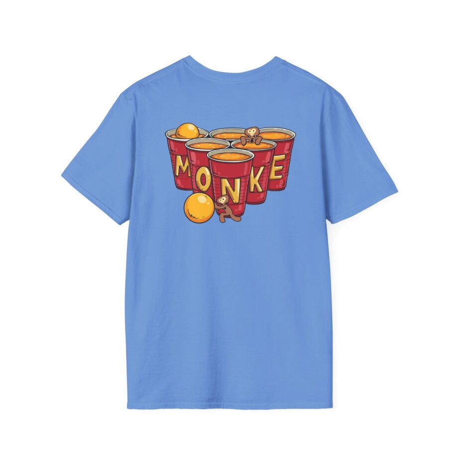 Spoonkidv Monke Pong Unisex Softstyle T-Shirt