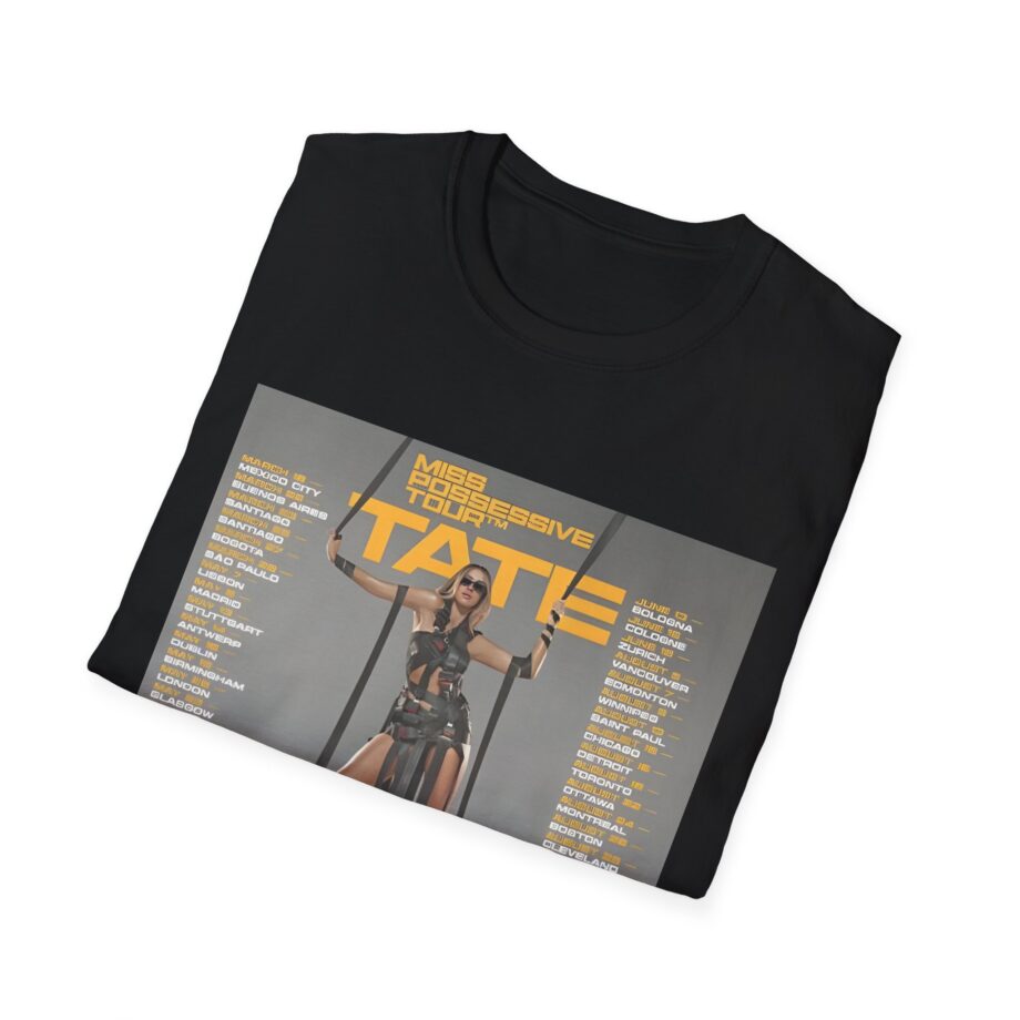 Tate Mcrae Miss Possessive Tour 2025 Unisex Softstyle T-Shirt