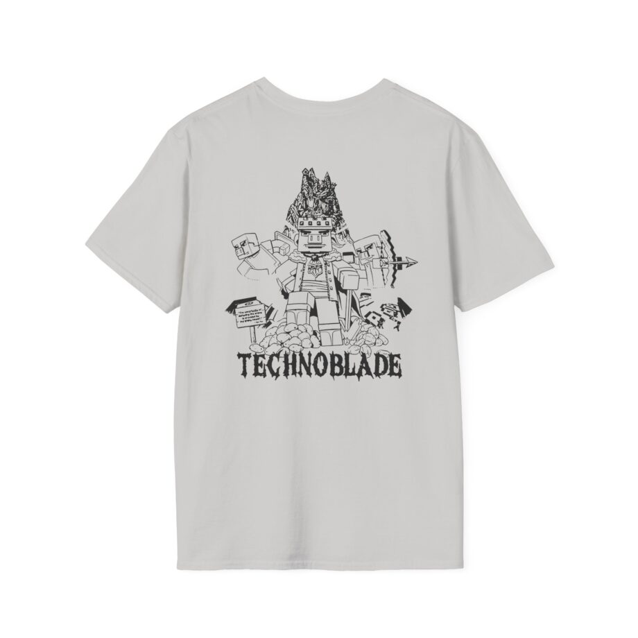 Technoblade Diamond Bow Unisex Softstyle T-shirt