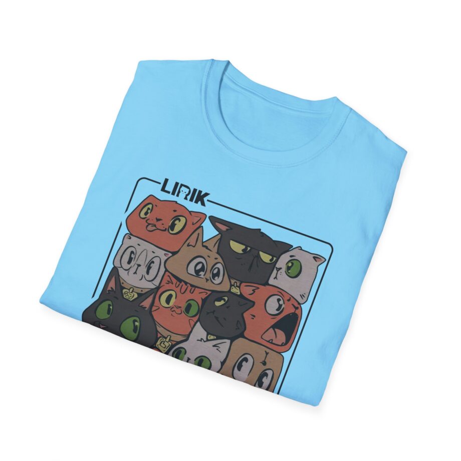 Lirik Squished Cat Jar Unisex Softstyle T-shirt
