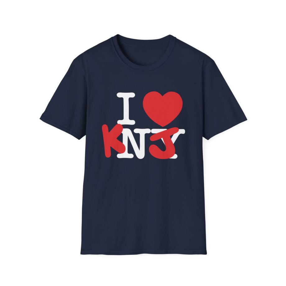 I Love KNJ Unisex Softstyle T-Shirt