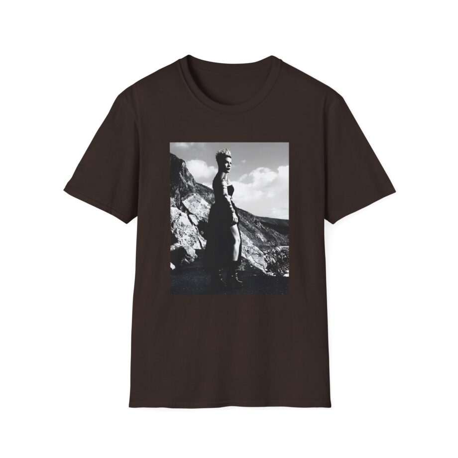 P!nk Split Tie Dye Unisex Softstyle T-Shirt