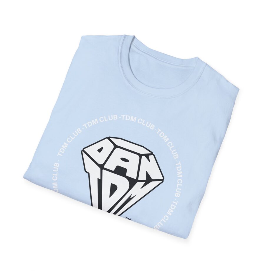 Dantdm the Diamond Minecart Unisex Softstyle T-shirt