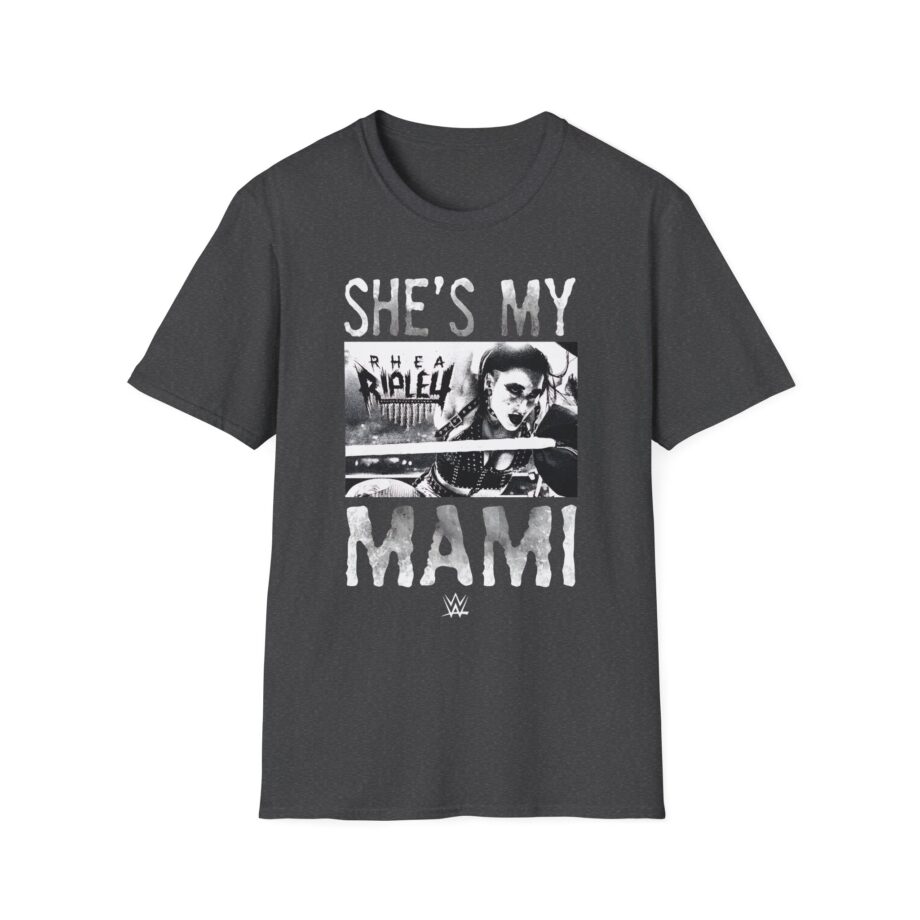 Rhea Ripley She's My Mami Unisex Softstyle T-Shirt