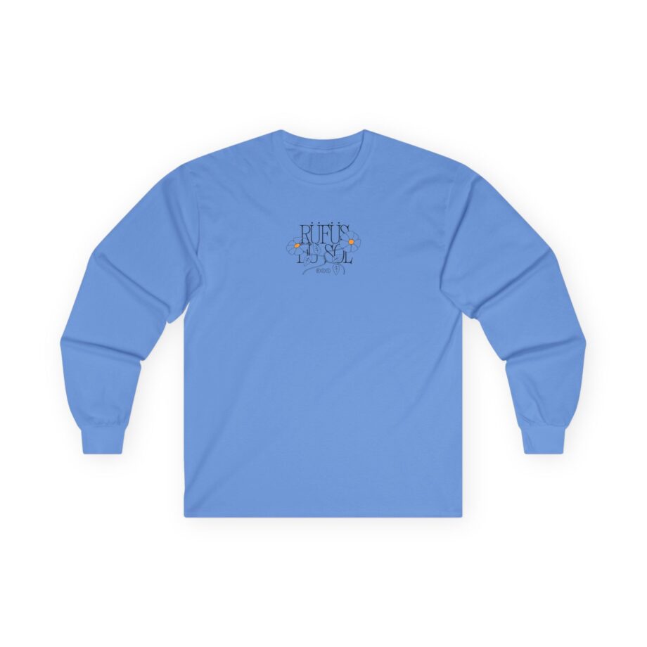 Rufus Du Sol Flower Ecru Unisex Ultra Cotton Long Sleeve Tee