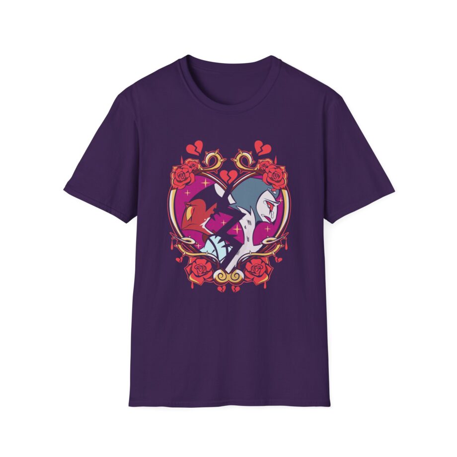 Vivziepop Shattered Hearts Unisex Softstyle T-Shirt