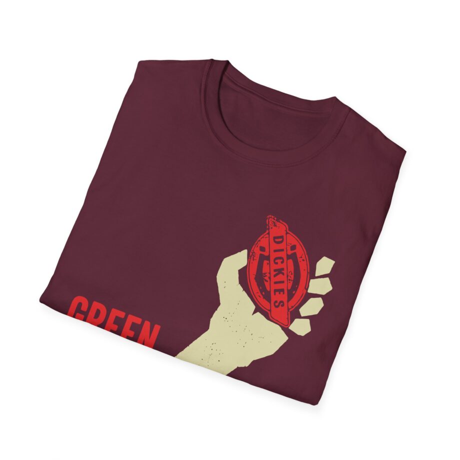 Green Day Dickies Heart Grenade Unisex Softstyle T-shirt