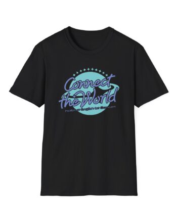 Hololive English 1st Concert connect the World Unisex Softstyle T-Shirt