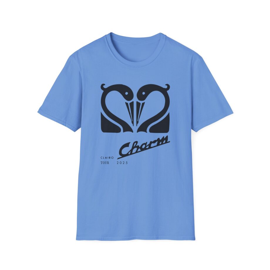 Clairo Charm Swan Europe Tour Unisex Softstyle T-Shirt