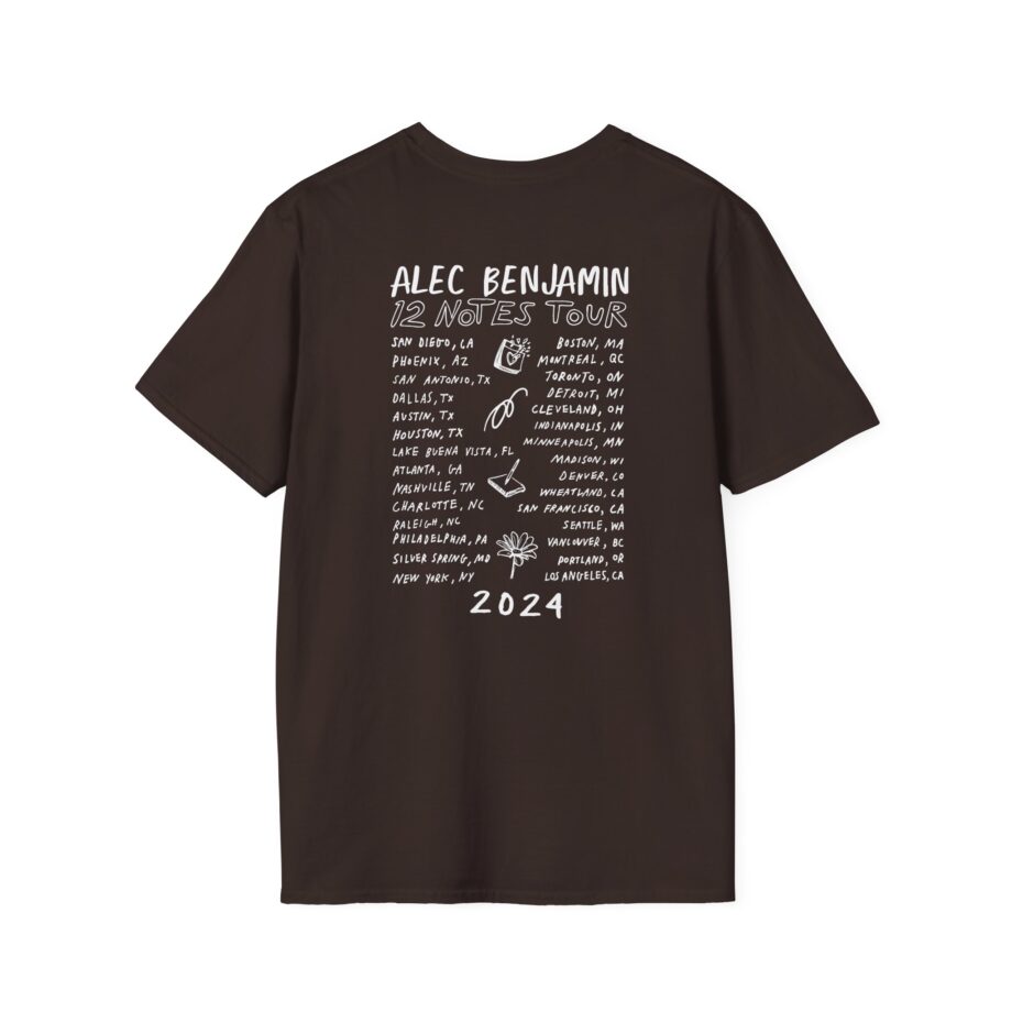 Alec Benjamin Therapy Tour Unisex Softstyle T-shirt