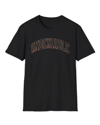 Max Holloway Undeniable Burgundy Unisex Softstyle T-shirt