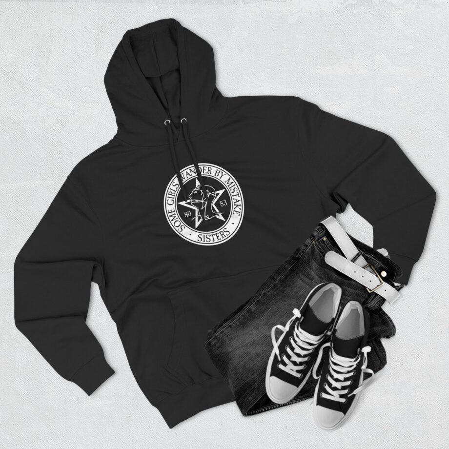 Sisters Of Mercy, The - Some Girls Wander By Mistake Three-Panel Fleece Hoodie