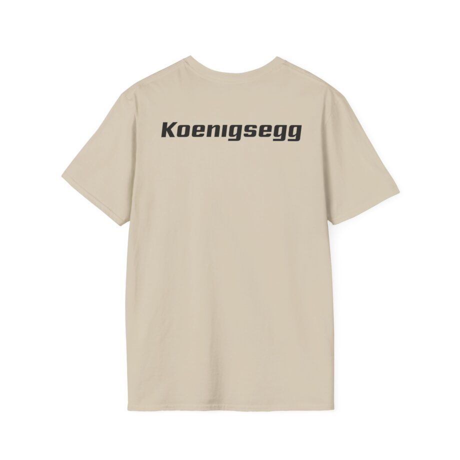 Koenigsegg Gridded Unisex Softstyle T-shirt