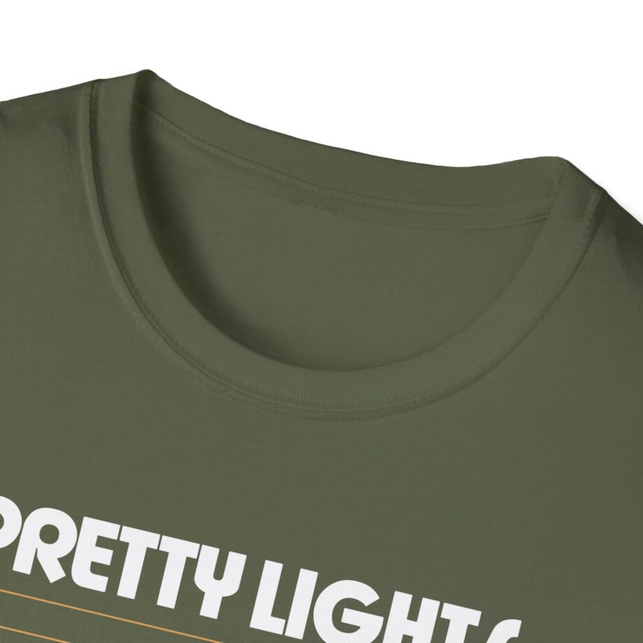 Pretty Lights Swirl Science Unisex Softstyle T-Shirt