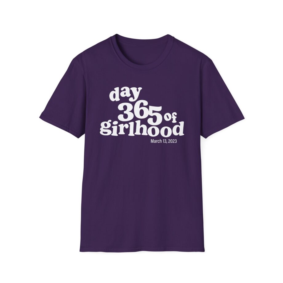 Dylan Mulvaney Day 365 Days of Girlhood  Unisex Softstyle T-Shirt