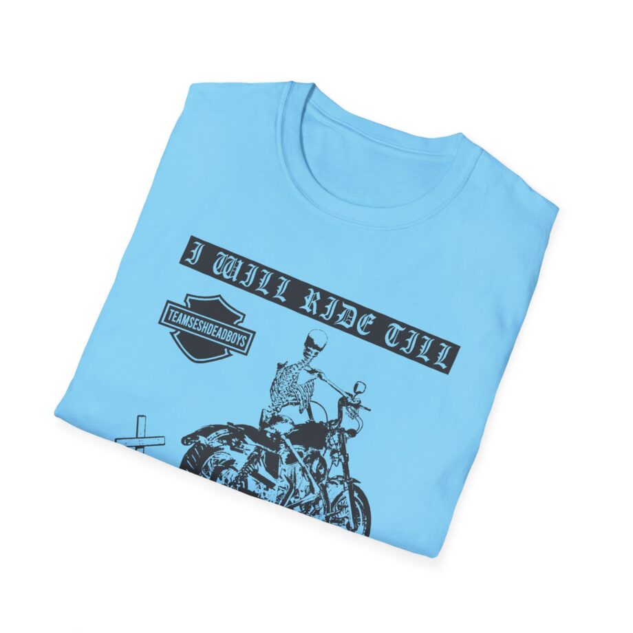 Bones Team Sesh Ride Till I Die Unisex Softstyle T-shirt