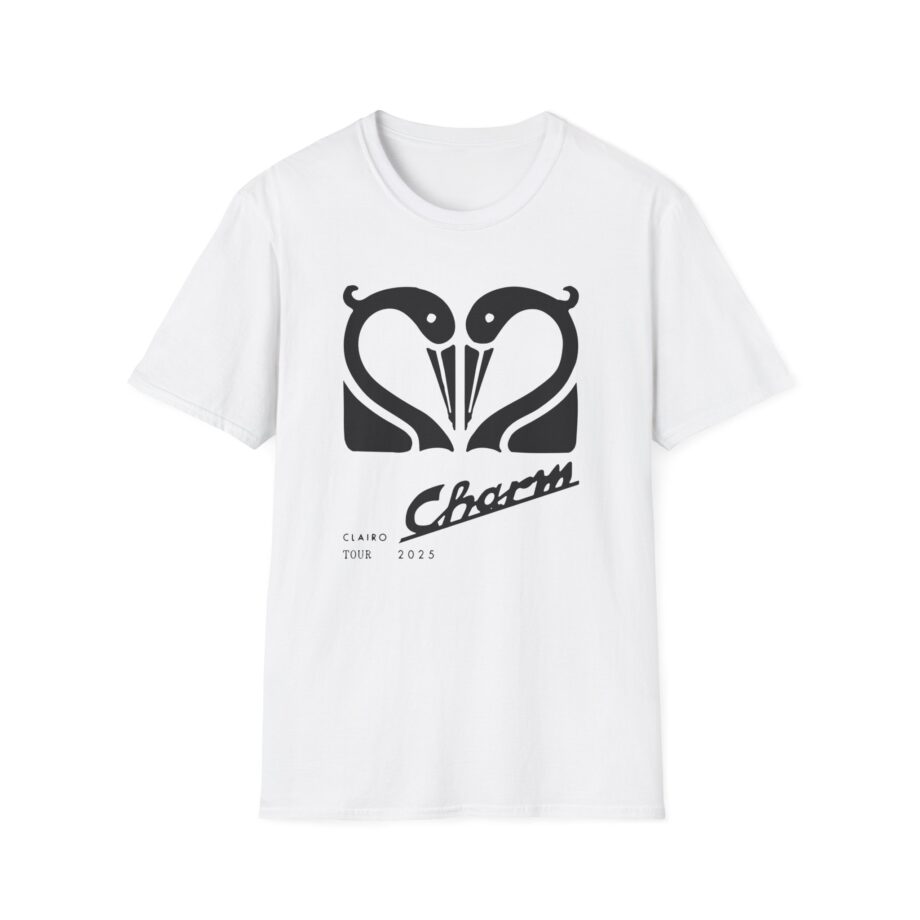 Clairo Charm Swan Europe Tour Unisex Softstyle T-Shirt