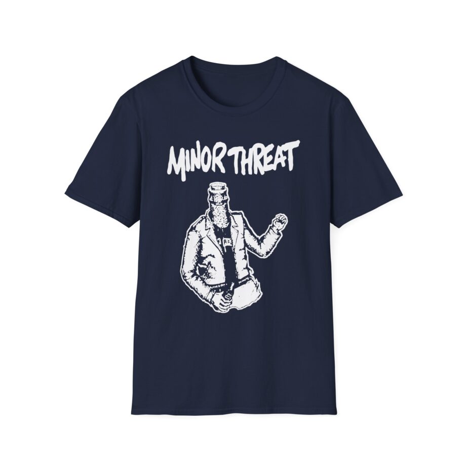 Minor Threat Minor Threat Bottled Violence Punk Unisex Softstyle T-shirt