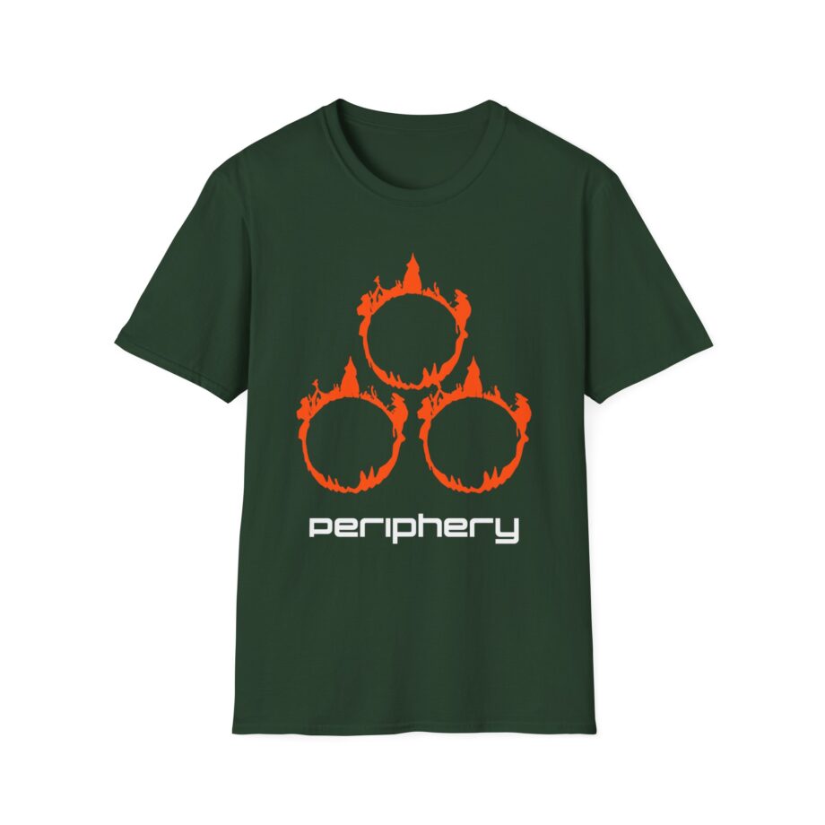 Periphery Circle Flames Unisex Softstyle T-shirt