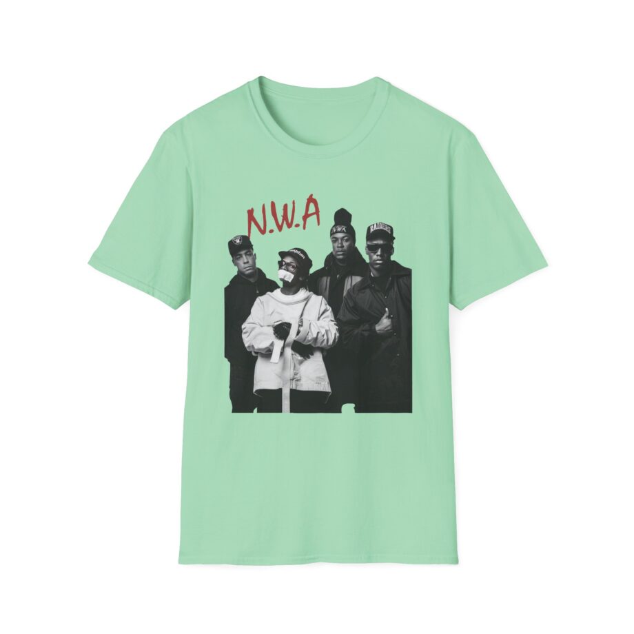 Nwa Rap Unisex Softstyle T-shirt