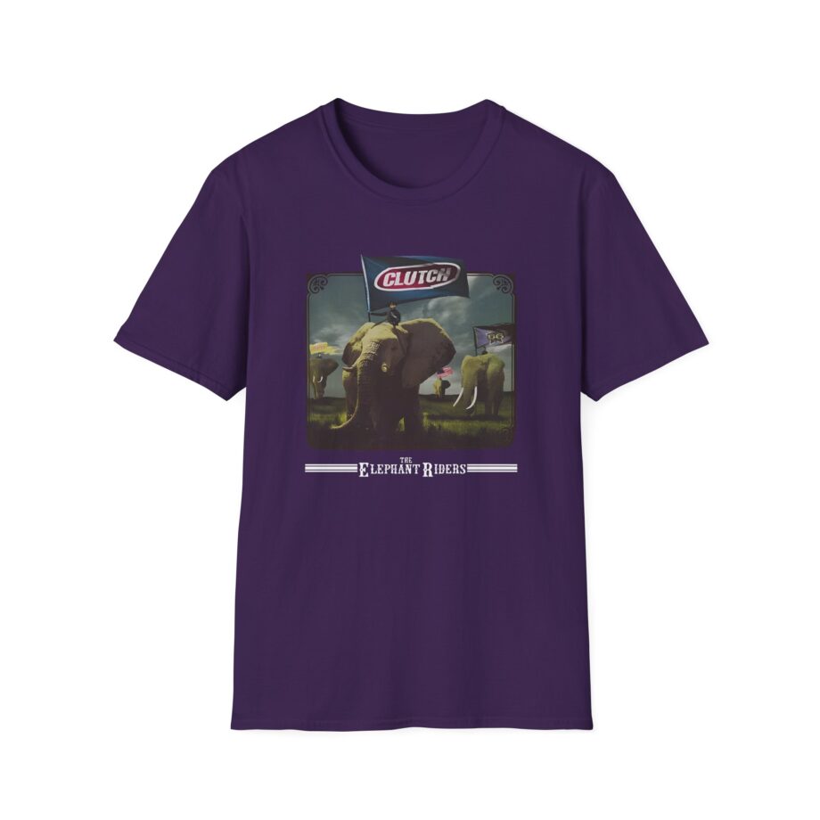 Clutch Elephant Riders Unisex Softstyle T-Shirt