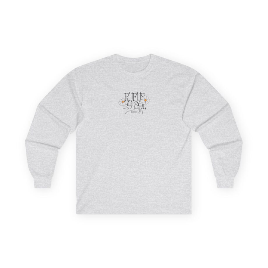 Rufus Du Sol Flower Ecru Unisex Ultra Cotton Long Sleeve Tee