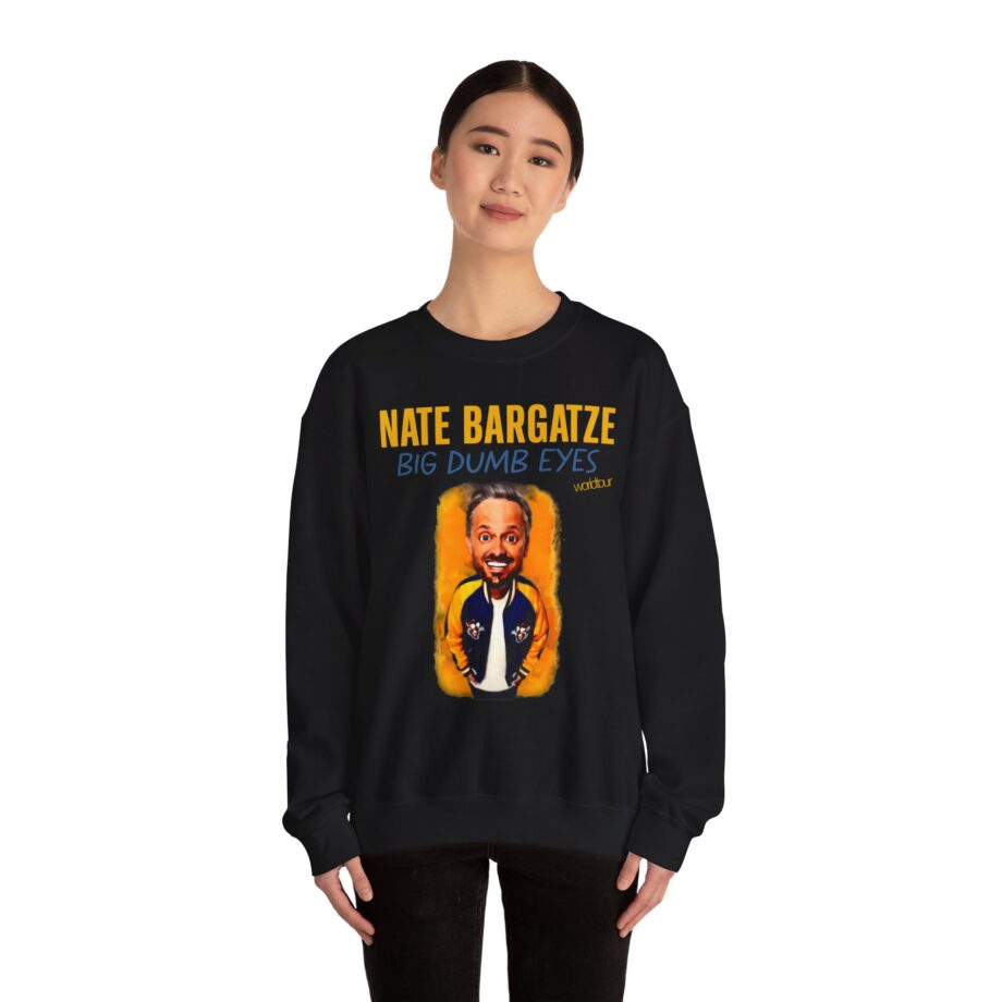 Nate Bargatze Big Dumb Eyes Tour Unisex Heavy Blend™ Crewneck Sweatshirt