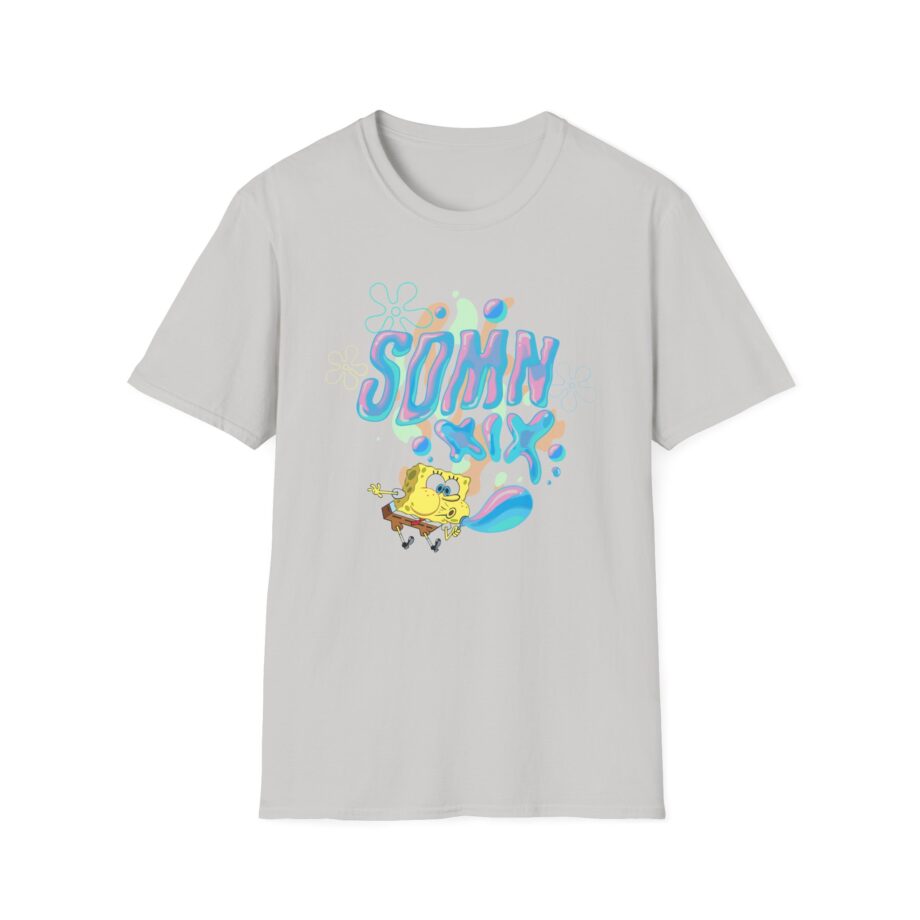 Sidemen Sdmn X Spongebob Bubble Blowing Unisex Softstyle T-Shirt