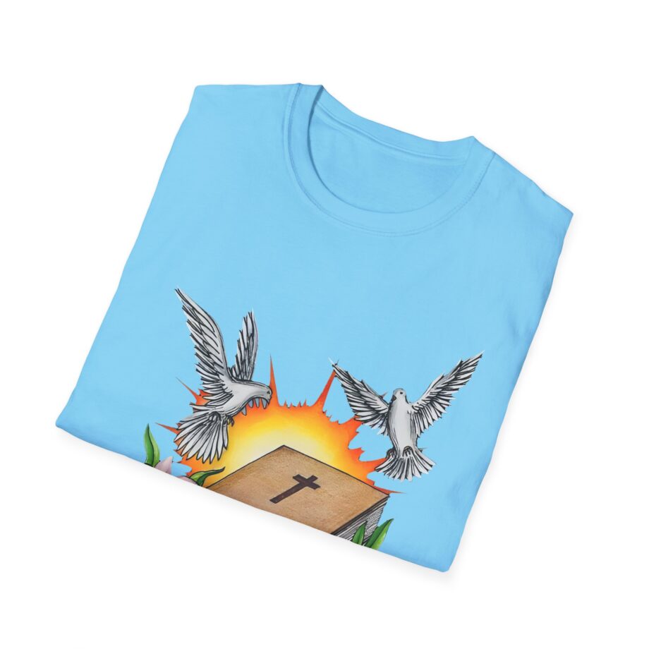 Arcangel Respira Como Un Verso Biblico Unisex Softstyle T-Shirt
