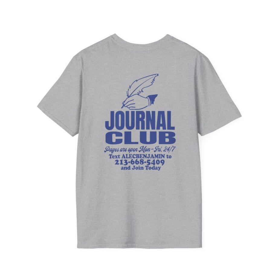 Alec Benjamin Journal Club Unisex Softstyle T-shirt