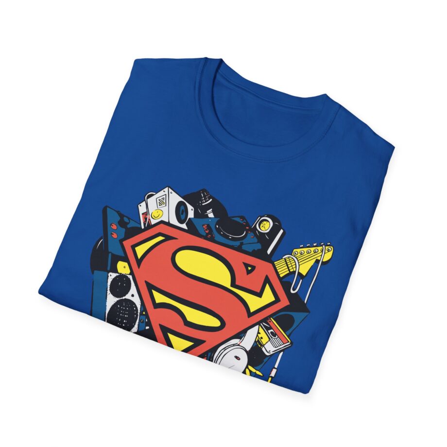 Kaskade X Superman Musician Unisex Softstyle T-shirt