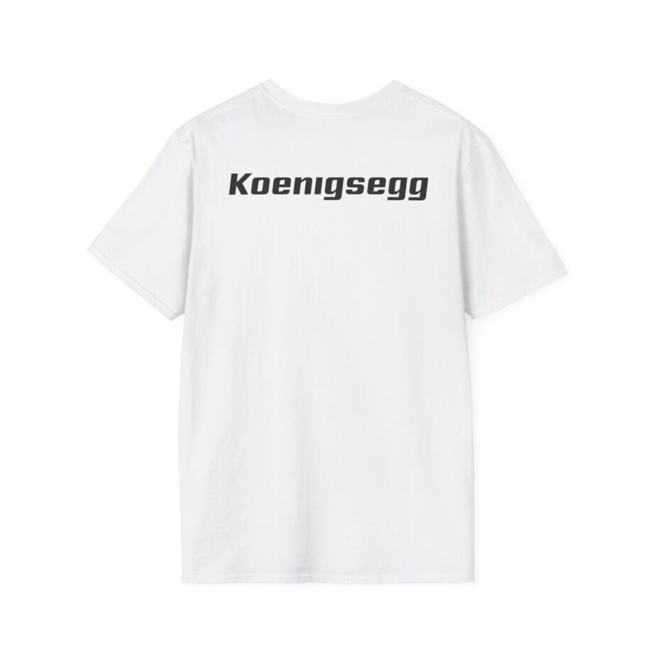 Koenigsegg Gridded Unisex Softstyle T-shirt
