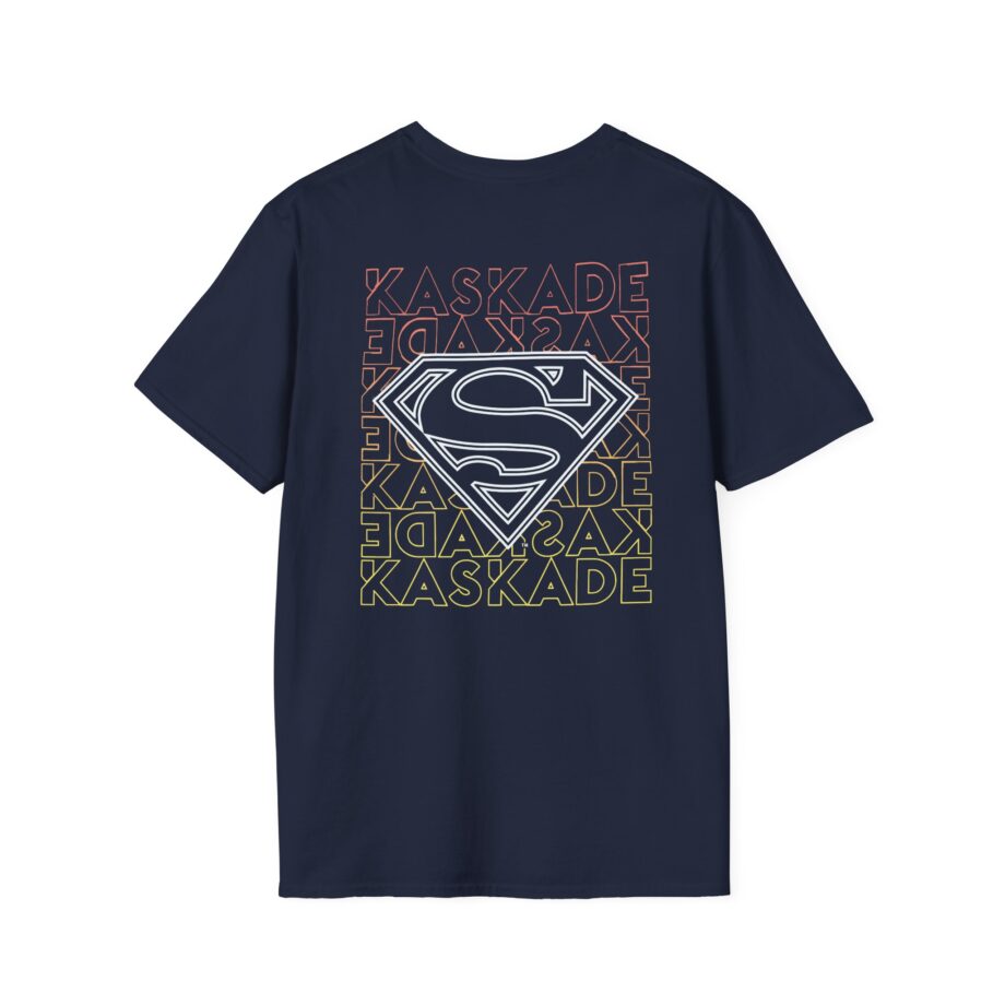 Kaskade X Superman Stacked Unisex Softstyle T-shirt