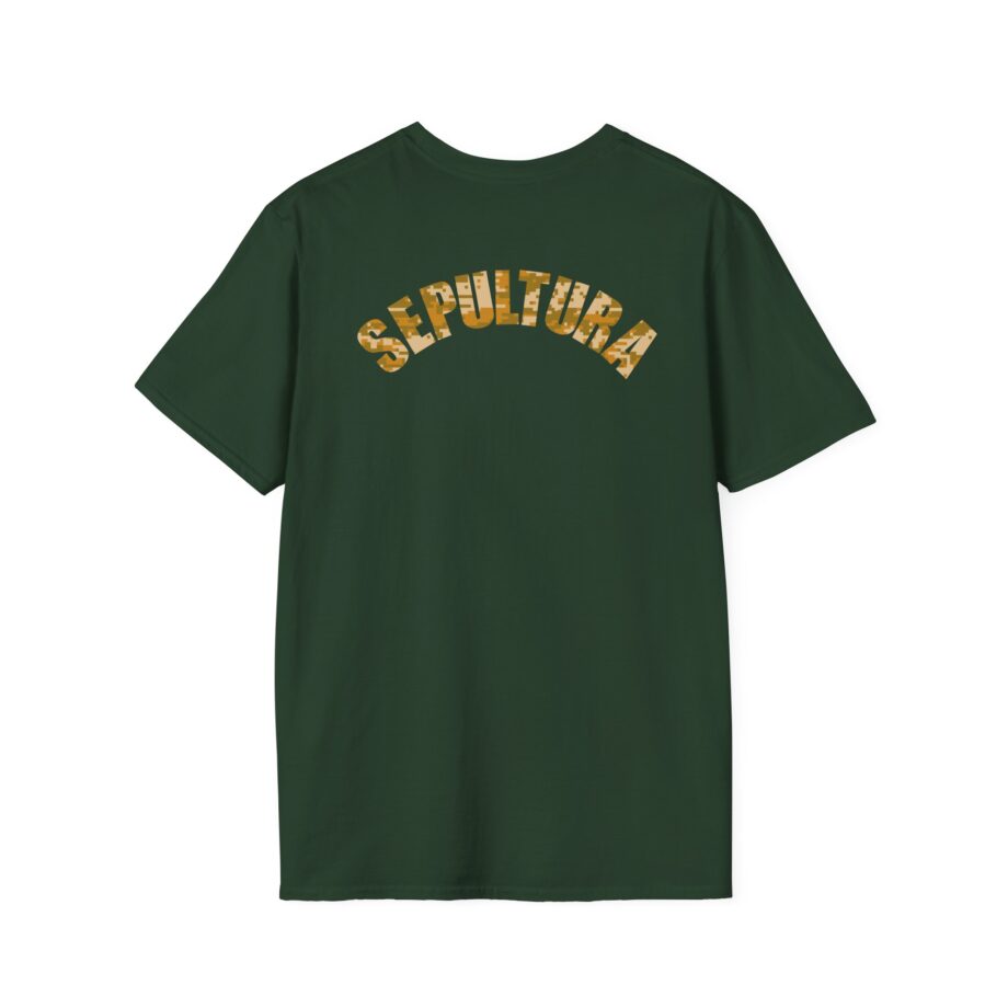 Sepultura Desert Camo S Unisex Softstyle T-shirt