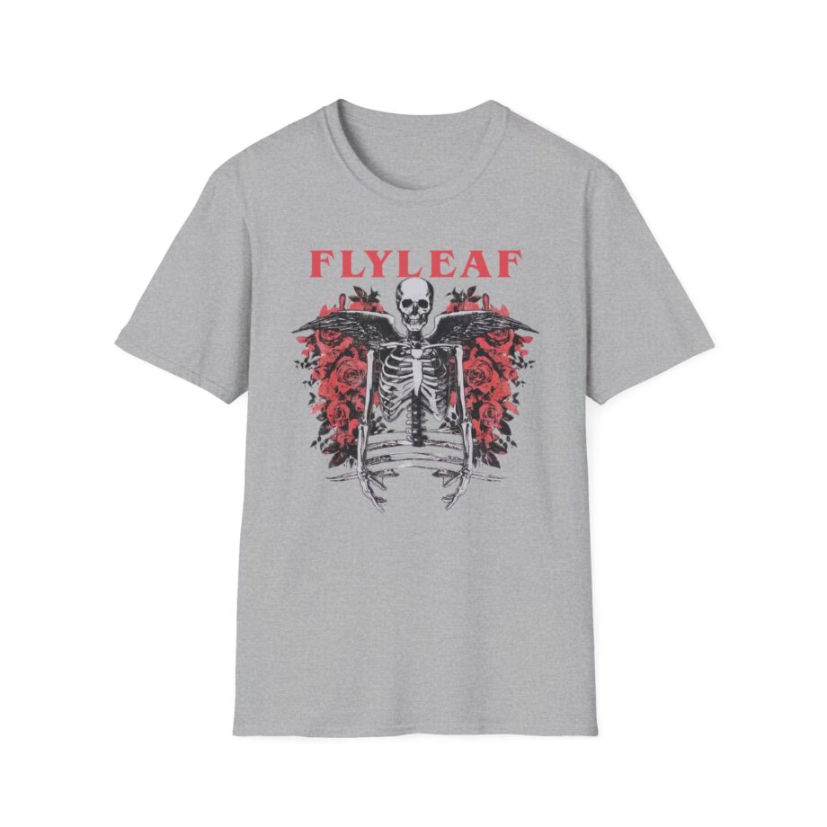 Flyleaf Skeleton Angel Unisex Softstyle T-shirt