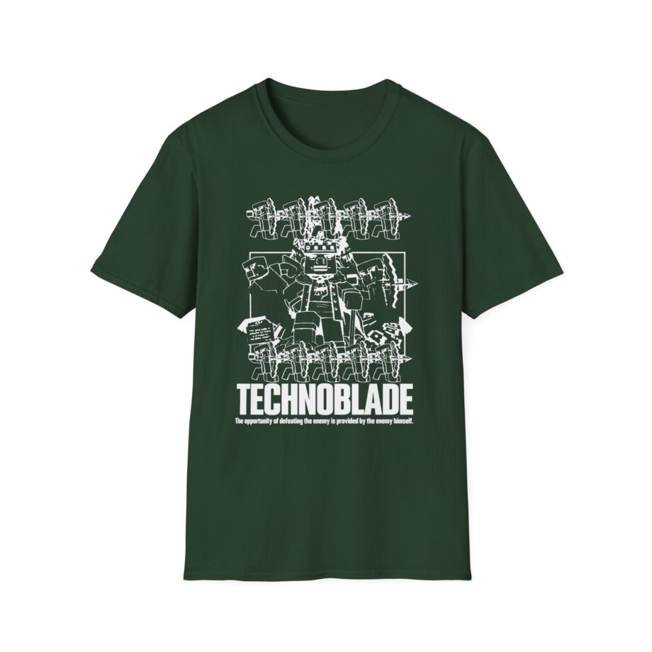 Technoblade Neeerds Unisex Softstyle T-shirt