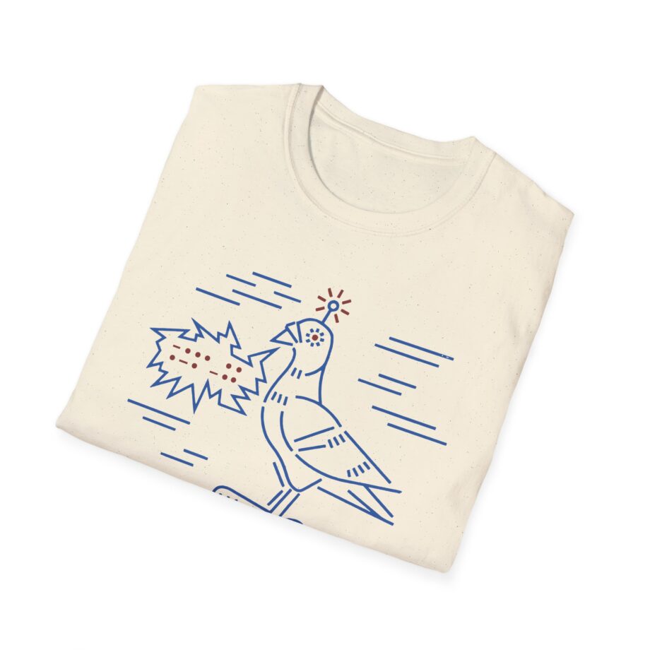Birds Arent Real Pigeons Are Liars Unisex Softstyle T-shirt