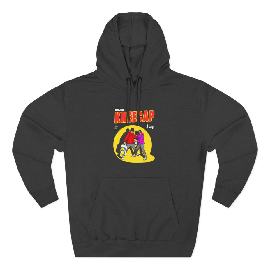Kneecap Three-Panel Fleece Hoodie