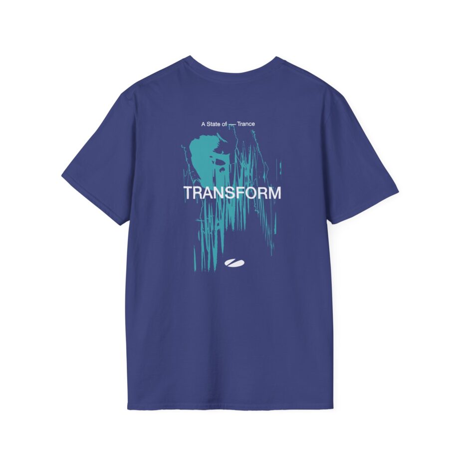 A State of Trance Transformation Purple Photoprint Unisex Softstyle T-shirt
