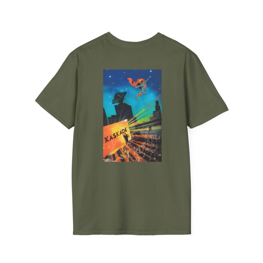 Kaskade X Superman Comic Unisex Softstyle T-shirt