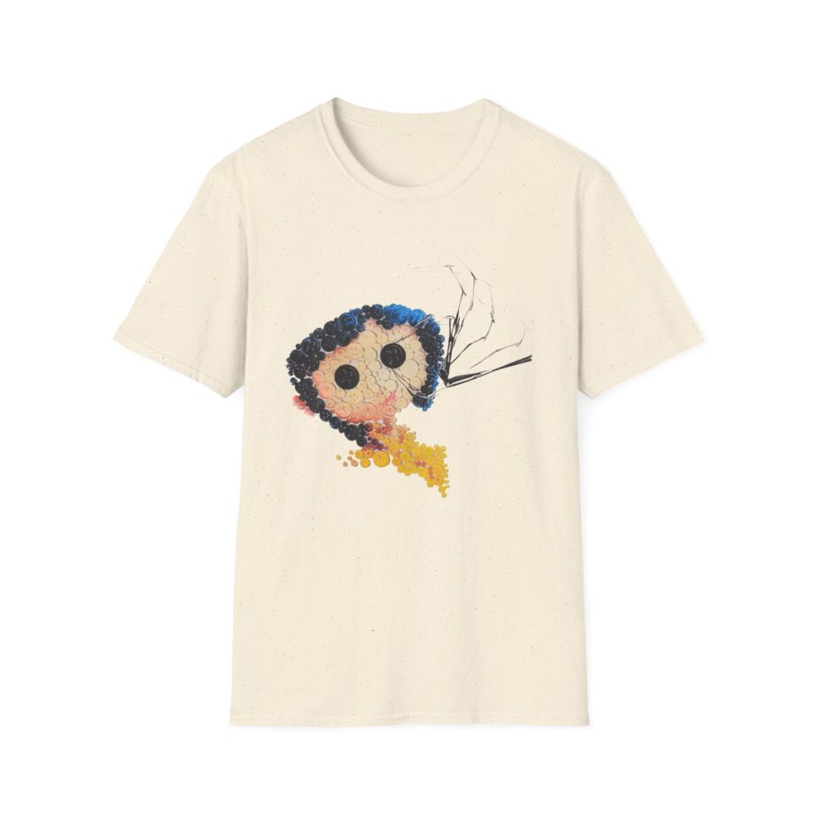 Coraline Button Art Anniversary Unisex Softstyle T-shirt