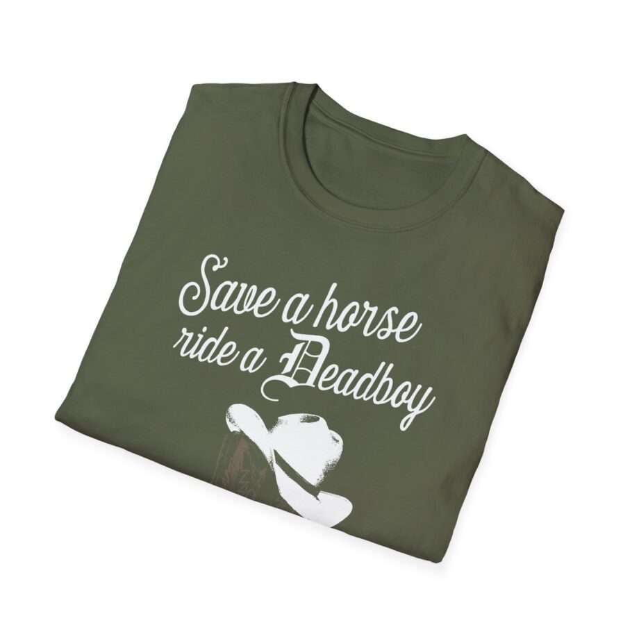 Bones Save a Horse Ride a Deadboy Unisex Softstyle T-shirt