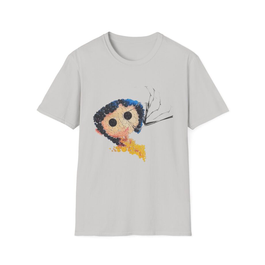 Coraline Button Art Anniversary Unisex Softstyle T-shirt